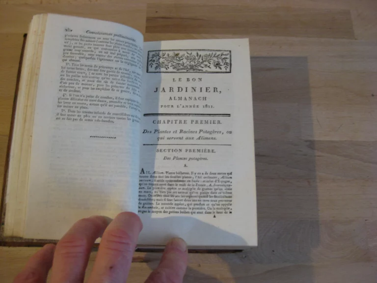 Le bon jardinier. Almanach pour l’année 1811. Le bon jardinier. Almanach pour l’année 1811.
