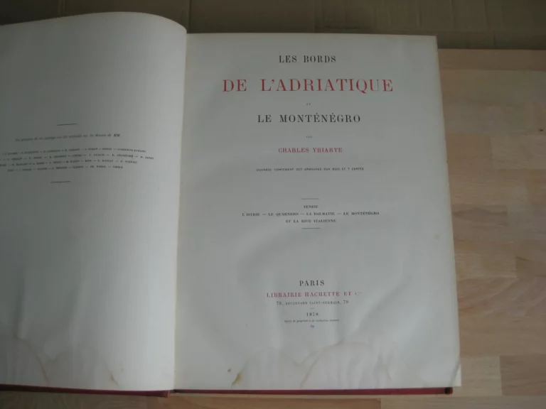 Les bords de l'Adriatique - Charles Yriarte