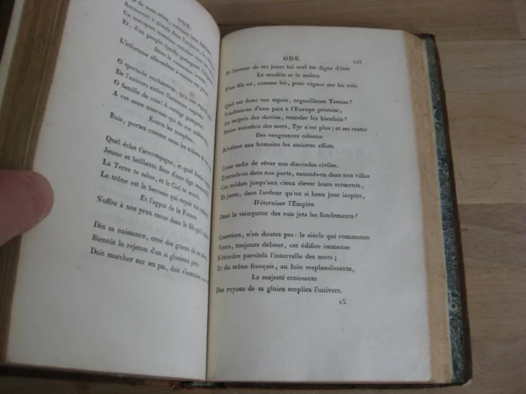 L'Hymen et la naissance, ou Poésies en l'honneur de leurs majestés impériales et royales