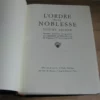L’ordre de la noblesse - 7 volumes, complet