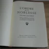 L’ordre de la noblesse - 7 volumes, complet