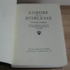 L’ordre de la noblesse - 7 volumes, complet