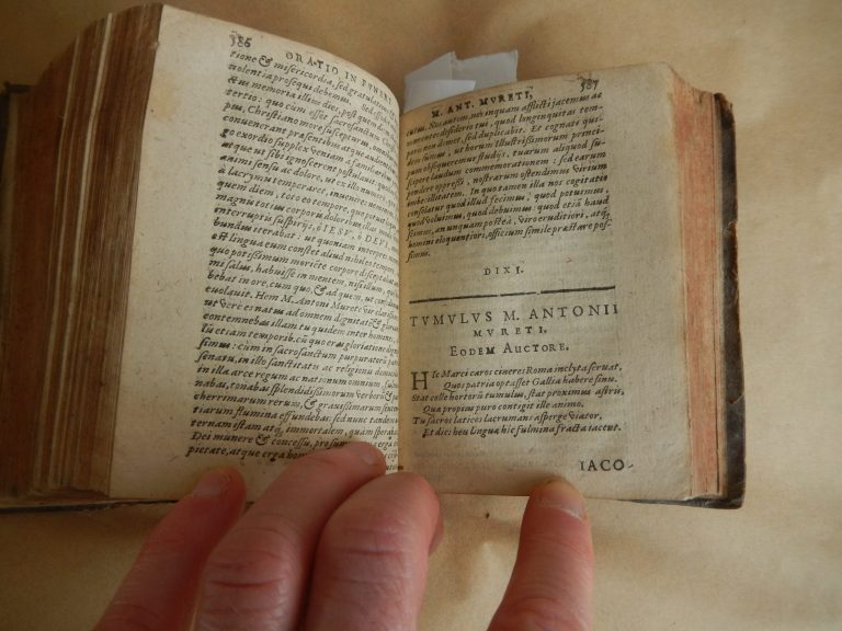 M. Antonii Mureti. Presbyteri I.C. et civis romani oratoris ac poetae clarissimi, Epistolae, hymni sacri, & poemata omnia