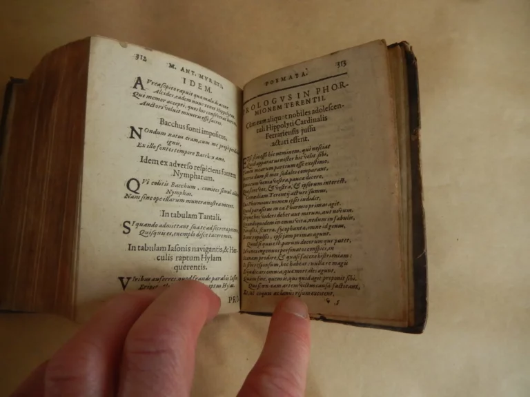 M. Antonii Mureti. Presbyteri I.C. et civis romani oratoris ac poetae clarissimi, Epistolae, hymni sacri, & poemata omnia