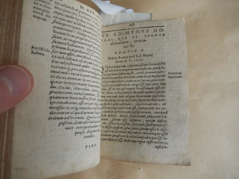 M. Antonii Mureti. Presbyteri I.C. et civis romani oratoris ac poetae clarissimi, Epistolae, hymni sacri, & poemata omnia