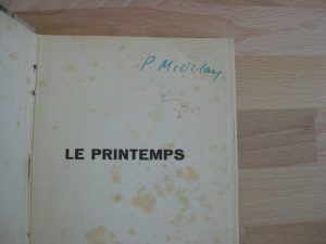 Mac Orlan - Le printemps - Signé