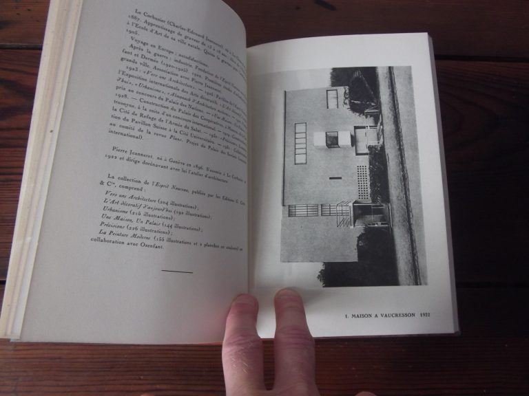Mallet-Stevens / Le Corbusier et Pierre Jeanneret / Walter Gropius. Trois textes reliés en un volume
