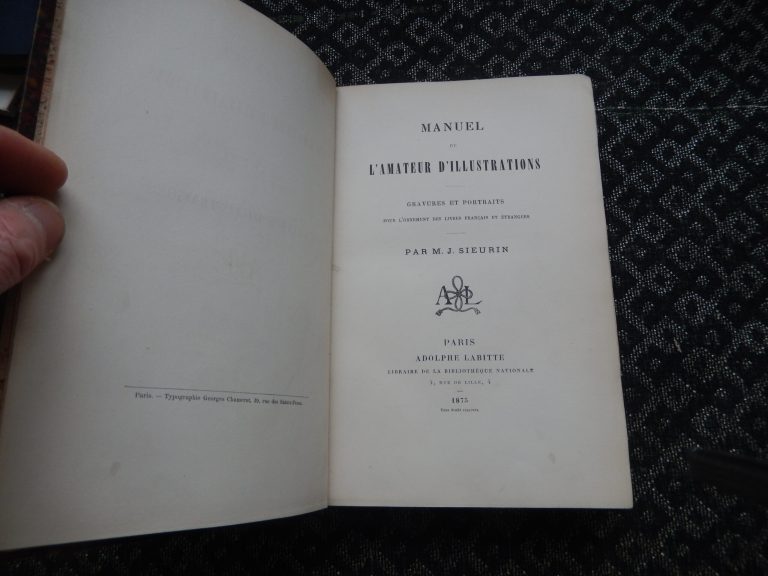 Manuel de l’amateur d’illustrations