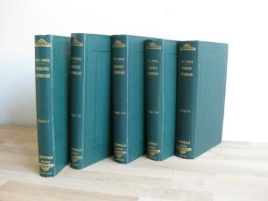 Mémoires d’anthropologie, 5 tomes, complet