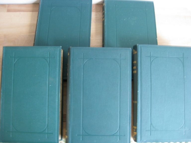 Mémoires d’anthropologie, 5 tomes, complet