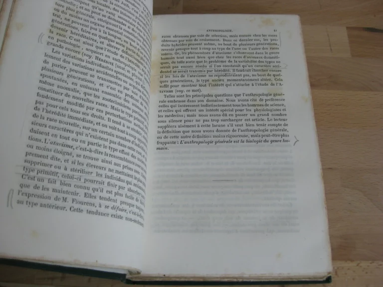 Mémoires d’anthropologie, 5 tomes, complet