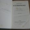 Mémoires d’anthropologie, 5 tomes, complet