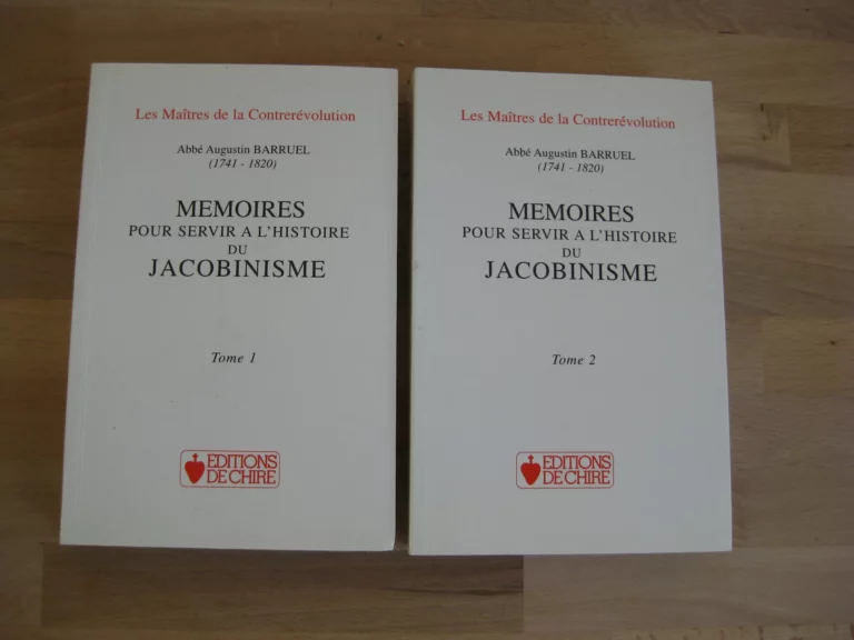 Mémoires pour servir à l’histoire du jacobinisme