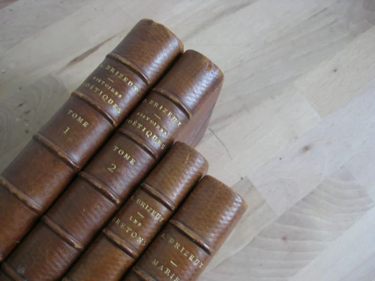 Œuvres de Brizeux, en 4 vol. complet
