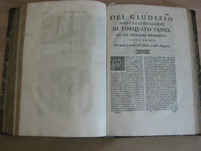 Opera di Torquato Tasso, III et IV en un volume Opera di Torquato Tasso, III et IV en un volume