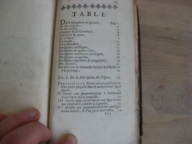 Pratique de la géométrie sur le papier et sur le terrain