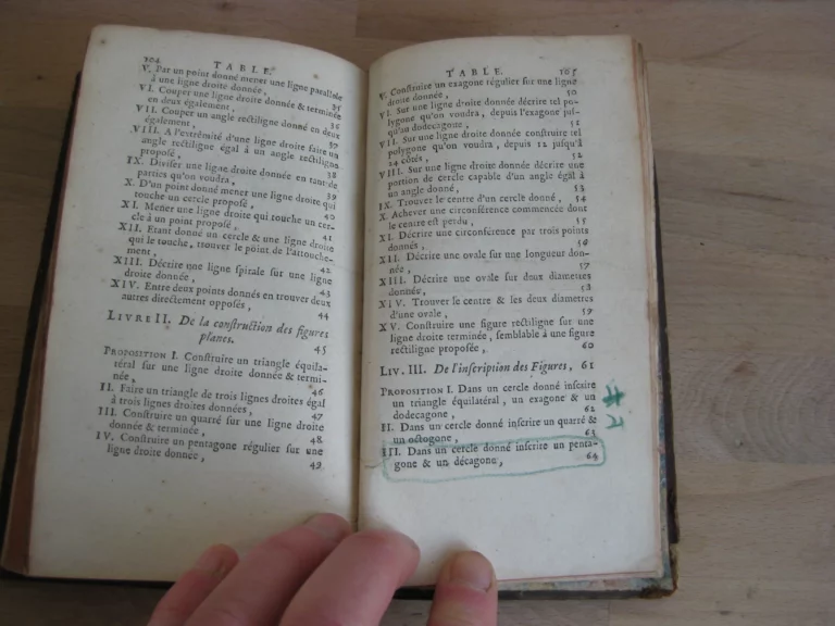 Pratique de la géométrie sur le papier et sur le terrain