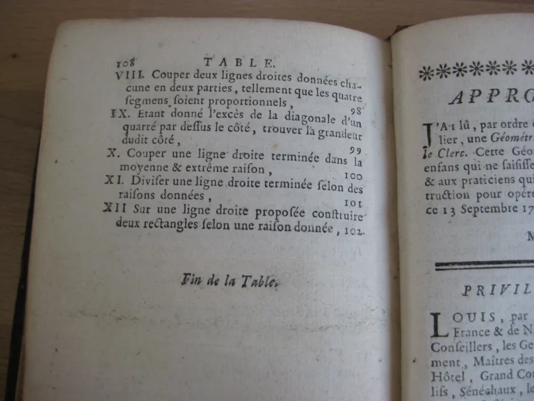 Pratique de la géométrie sur le papier et sur le terrain