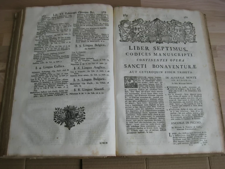 Prodomus ad opera omnia S. Bonaventurae