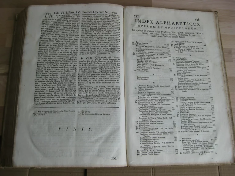 Prodomus ad opera omnia S. Bonaventurae