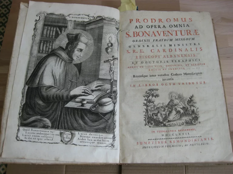 Prodomus ad opera omnia S. Bonaventurae