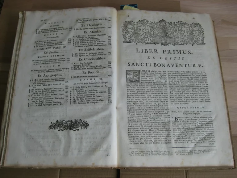 Prodomus ad opera omnia S. Bonaventurae