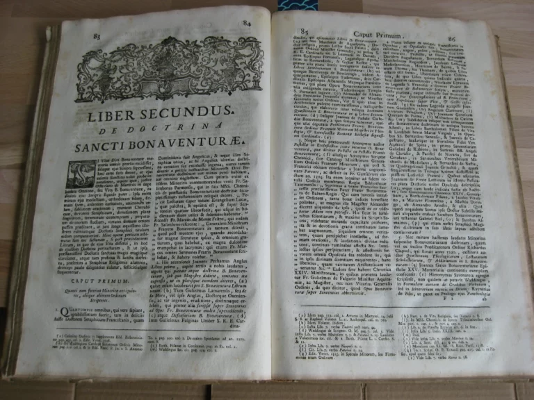 Prodomus ad opera omnia S. Bonaventurae