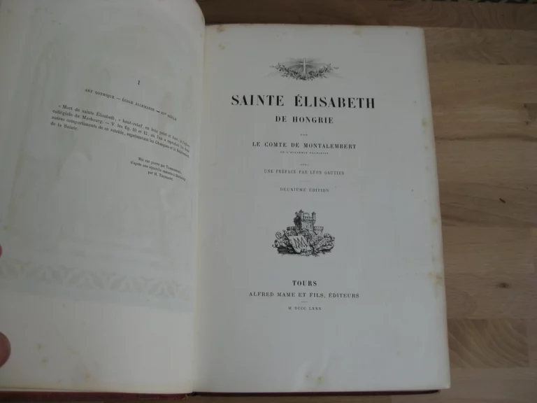 Sainte Elisabeth de Hongrie - Le Comte de Montalembert