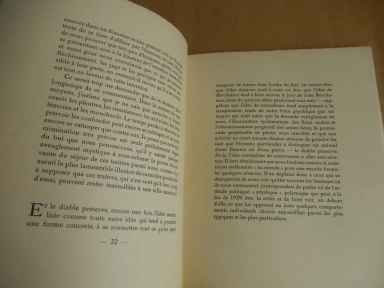 Second manifeste du surréalisme