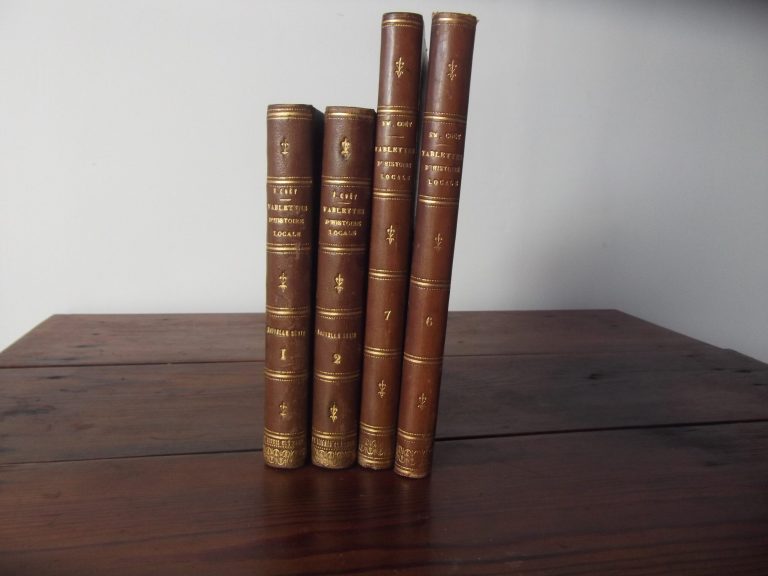 Tablettes d’histoires locales - Emile Coët - 4 volumes