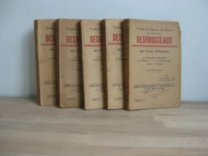 Toutes les œuvres en patois du chansonnier Desrousseaux en cinq volumes. Toutes les œuvres en patois du chansonnier Desrousseaux en cinq volumes.