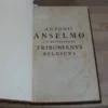 Tribonianus belgicus sive dissertationes ... Édition originale Tribonianus belgicus sive dissertationes ... Édition originale
