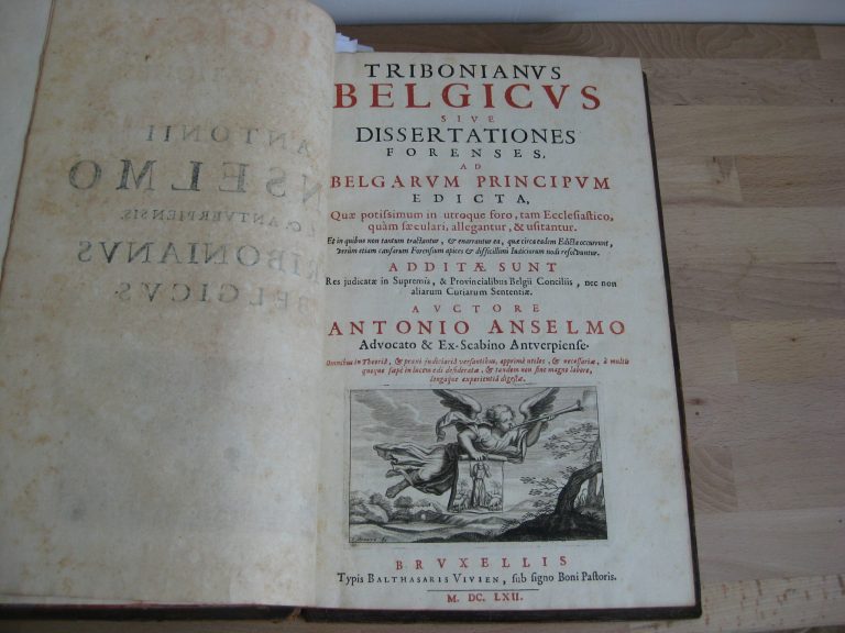 Tribonianus belgicus sive dissertationes forenses ad Belgarum