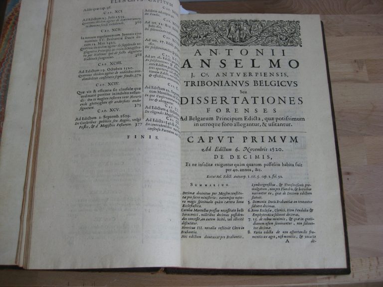 Tribonianus belgicus sive dissertationes forenses ad Belgarum