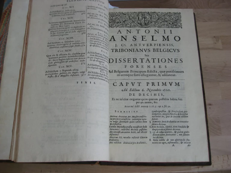 Tribonianus belgicus sive dissertationes ... Édition originale Tribonianus belgicus sive dissertationes ... Édition originale