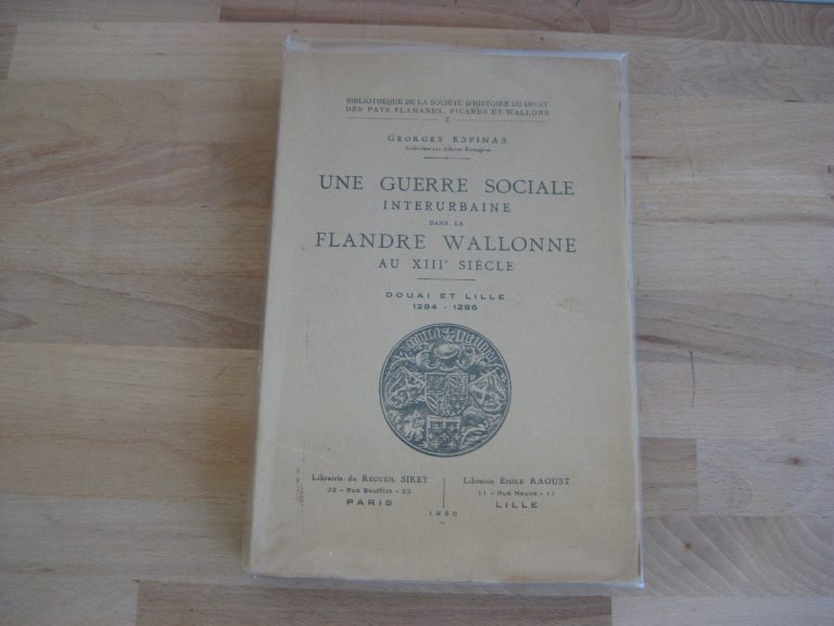 Une guerre sociale interurbaine dans la Flandre Wallonne au XIIIème siècle. Douai et Lille, 1284-1285
