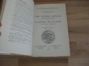 Une guerre sociale interurbaine dans la Flandre Wallonne au XIIIème siècle. Douai et Lille, 1284-1285 Une guerre sociale interurbaine dans la Flandre Wallonne au XIIIème siècle. Douai et Lille, 1284-1285