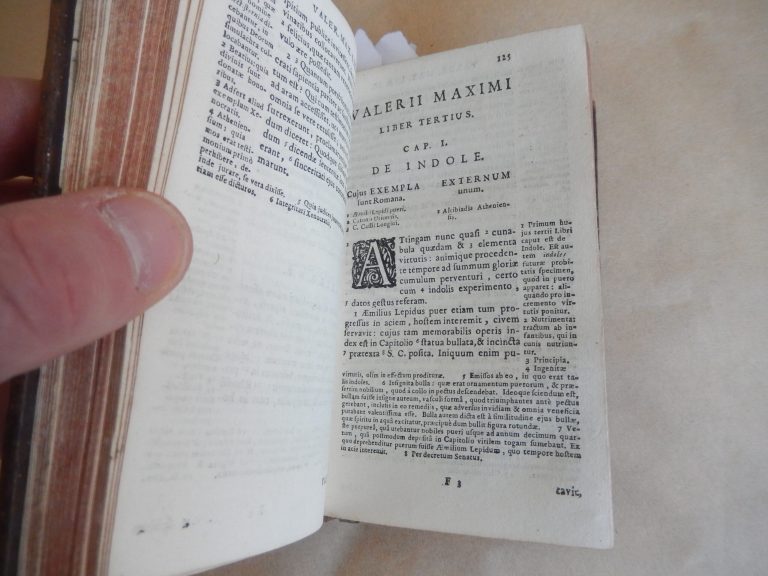 Valerii Maximi Dictorum factorumque Morabilium, Libri IX.