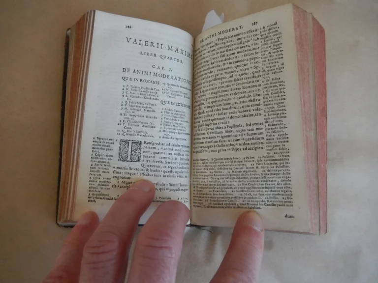 Valerii Maximi Dictorum factorumque Morabilium, Libri IX.