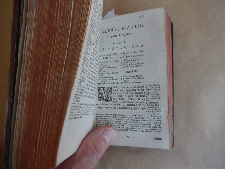 Valerii Maximi Dictorum factorumque Morabilium, Libri IX.