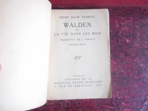 Walden ou la vie dans les bois Walden ou la vie dans les bois