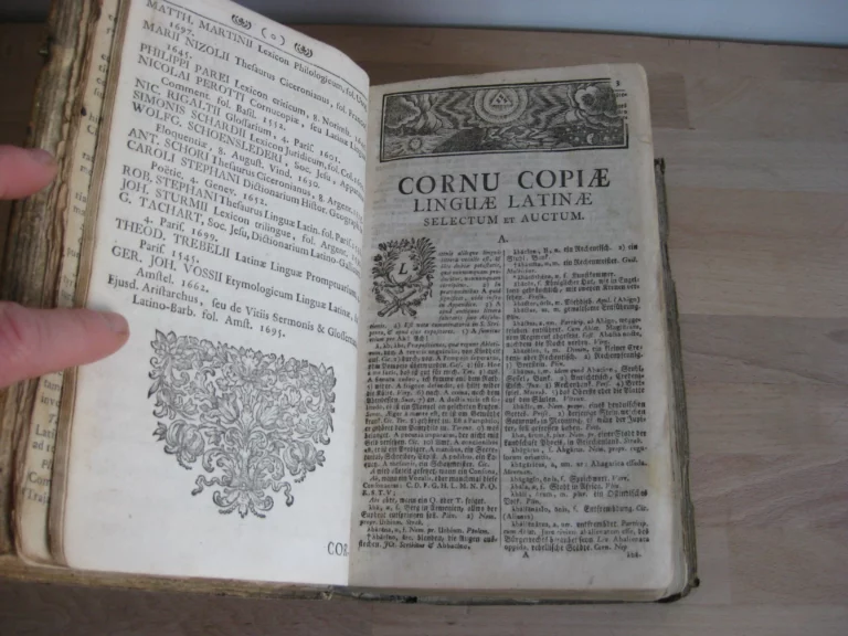 Abundantissimum cornu copiae linguae Latinae Abundantissimum cornu copiae linguae Latinae