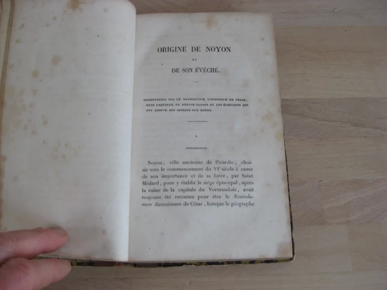 Antiquités de Noyon.