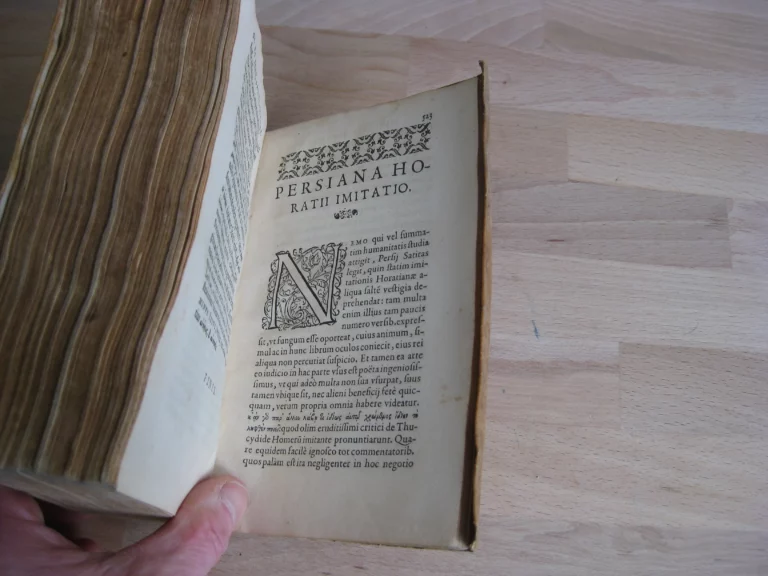 Auli Persi Flacci Satirarum liber