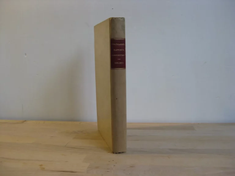 Circulaires, rapports, notes et instructions confidentielles. 1851-1870 Circulaires, rapports, notes et instructions confidentielles. 1851-1870