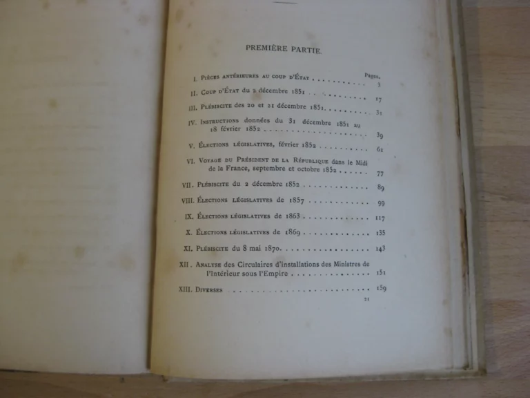 Circulaires, rapports, notes et instructions confidentielles. 1851-1870 Circulaires, rapports, notes et instructions confidentielles. 1851-1870