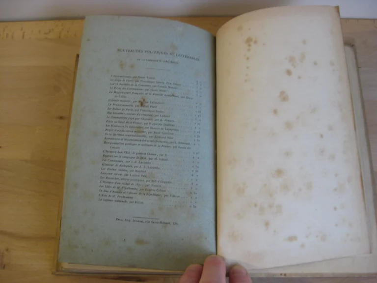 Circulaires, rapports, notes et instructions confidentielles. 1851-1870 Circulaires, rapports, notes et instructions confidentielles. 1851-1870