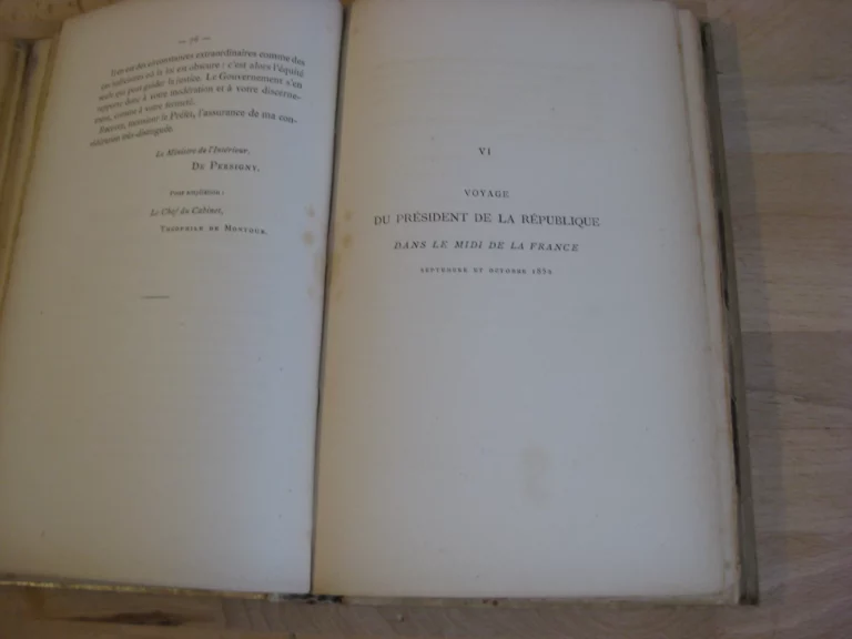 Circulaires, rapports, notes et instructions confidentielles. 1851-1870 Circulaires, rapports, notes et instructions confidentielles. 1851-1870