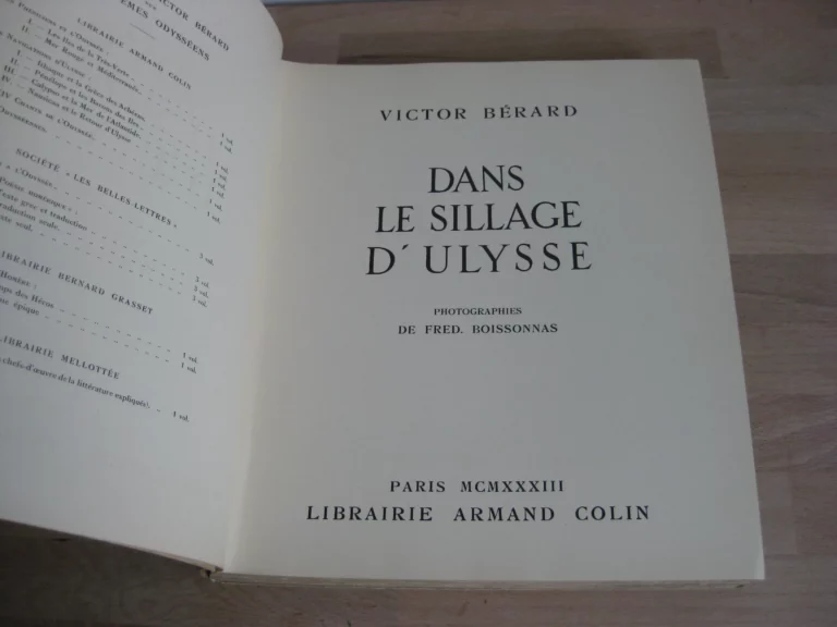 Dans le sillage d'Ulysse. Album odysséen