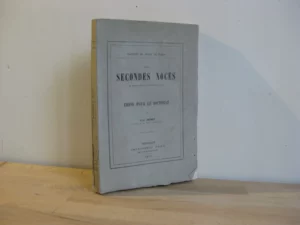Des secondes noces en droit romain et en droit français Des secondes noces en droit romain et en droit français
